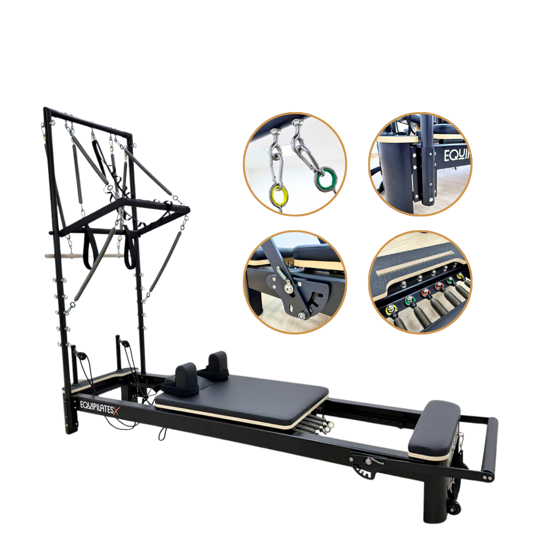 Reformer Equipilates X com Torre - Imagem 3