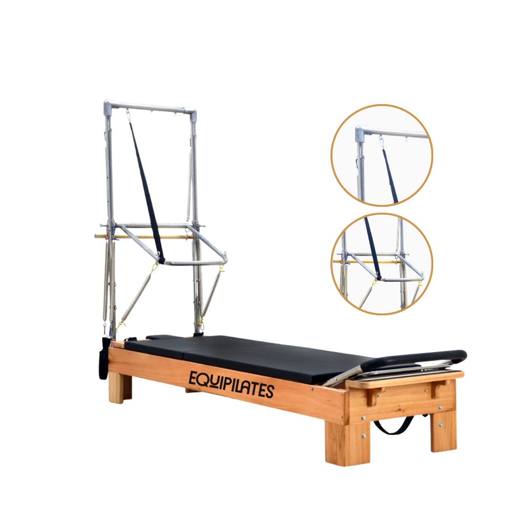 Reformer Torre - Aparelho Funcional para Pilates Contemporâneo - Imagem 2